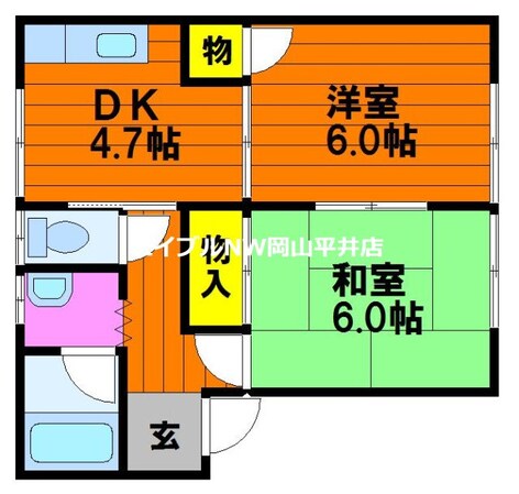 エントピアサイの物件間取画像